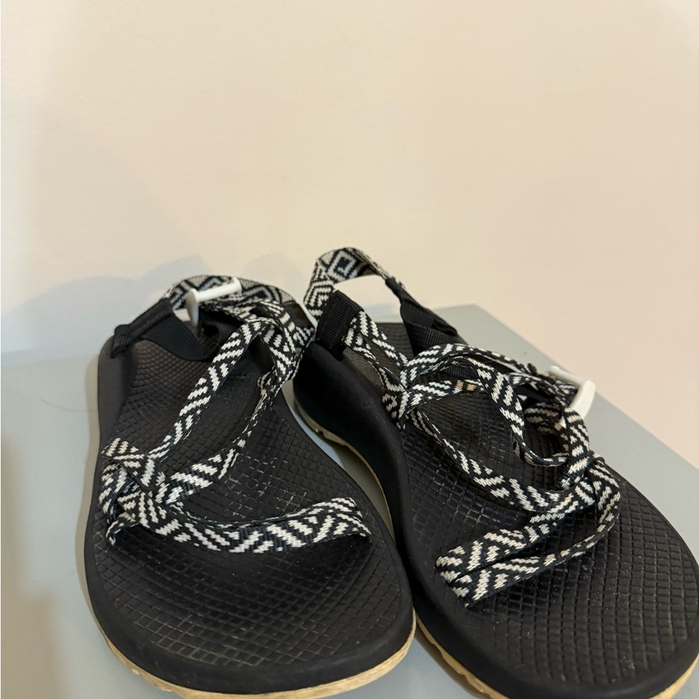 Chaco Black and White Women's Sandals